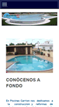 Mobile Screenshot of piscinascarrion.com
